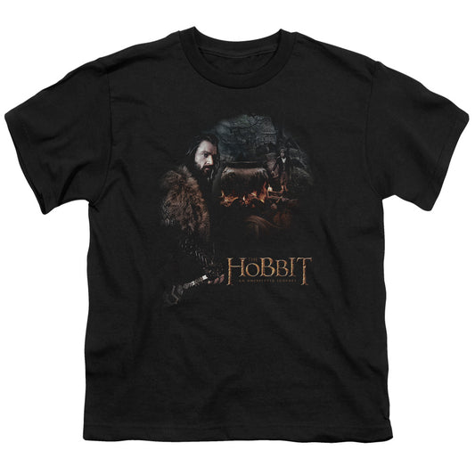 The Hobbit - Cauldron - Short Sleeve Youth 18/1 - Black T-shirt