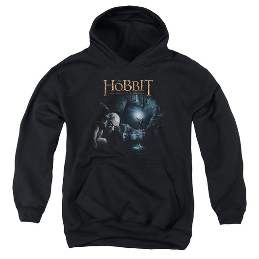 The Hobbit - Light - Youth Pull-over Hoodie - Black