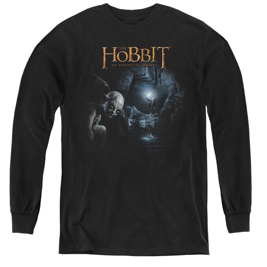 The Hobbit Light - Youth Long Sleeve Tee - Black