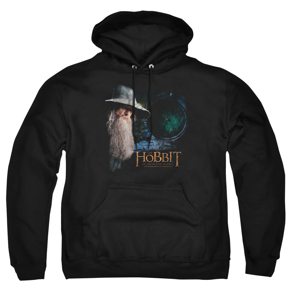 The Hobbit - The Door - Adult Pull-over Hoodie - Black