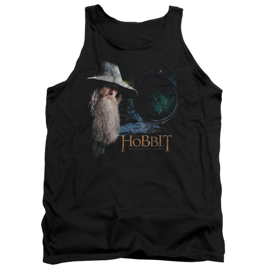 The Hobbit - The Door - Adult Tank - Black