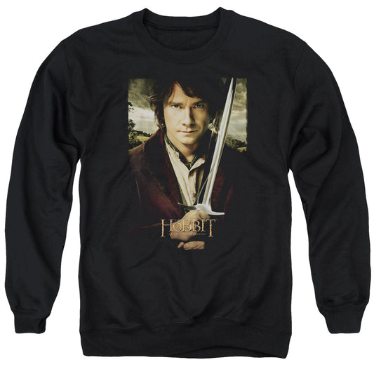 The Hobbit - Baggins Poster - Adult Crewneck Sweatshirt - Black