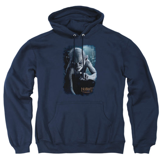 The Hobbit - Gollum Poster - Adult Pull-over Hoodie - Navy