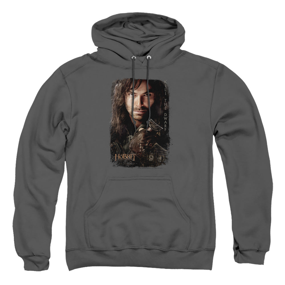 Hobbit - Kili Poster - Adult Pull-over Hoodie - Charcoal