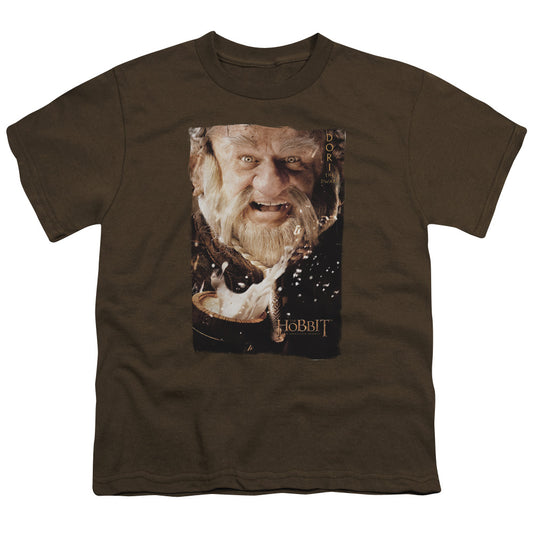 The Hobbit - Dori - Short Sleeve Youth 18/1 - Coffee T-shirt