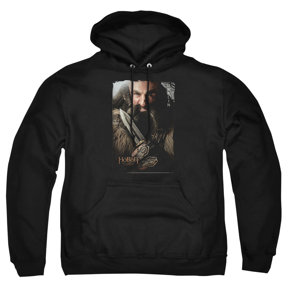 The Hobbit - Dwalin - Adult Pull-over Hoodie - Black
