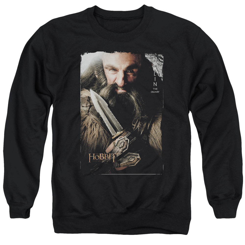 The Hobbit - Dwalin - Adult Crewneck Sweatshirt - Black