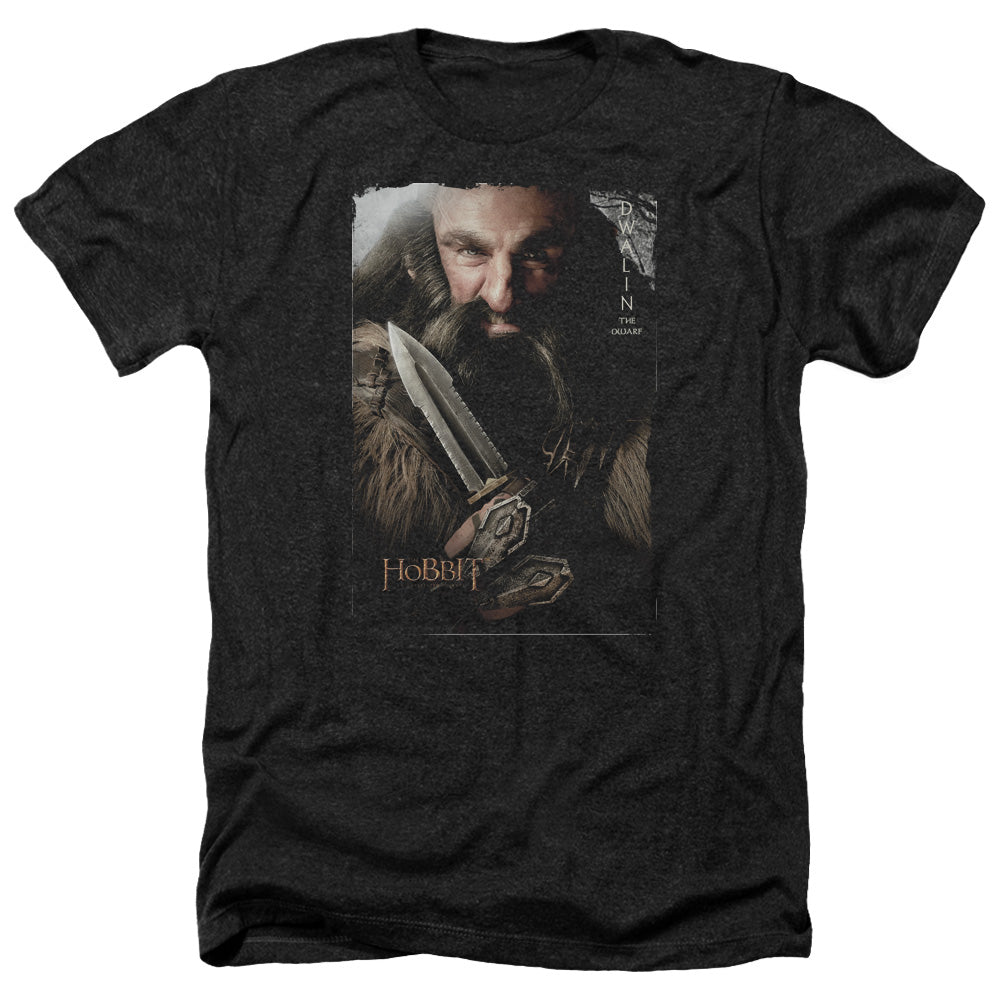 The Hobbit - Dwalin - Adult Heather-black