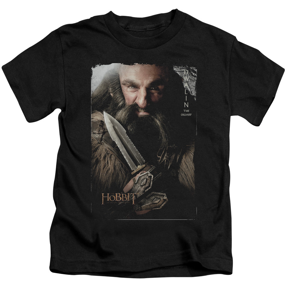 THE HOBBIT DWALIN - S/S JUVENILE 18/1 - BLACK - T-Shirt