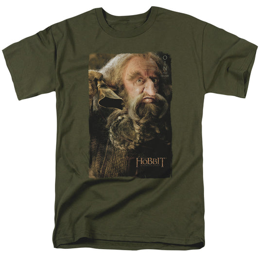 The Hobbit - Oin - Short Sleeve Adult 18/1 - Military Green T-shirt