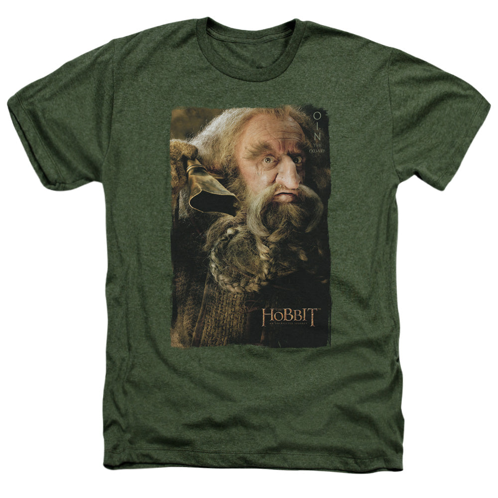 The Hobbit - Oin - Adult Heather - Military Green