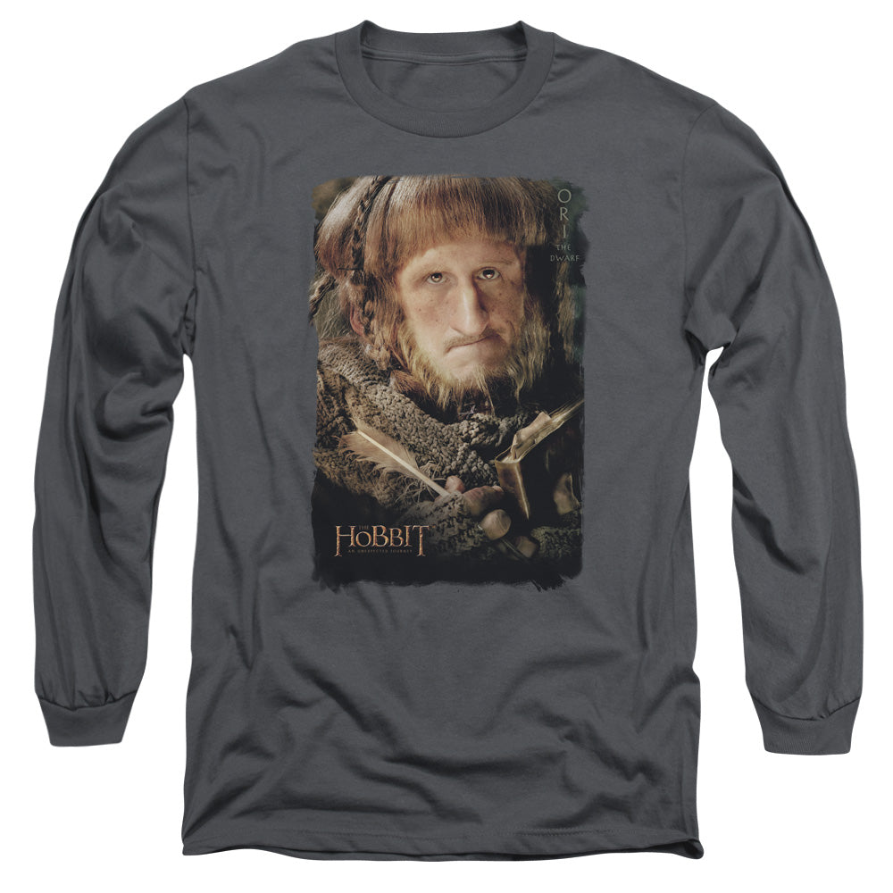 The Hobbit - Ori - Long Sleeve Adult 18/1 - Charcoal T-shirt