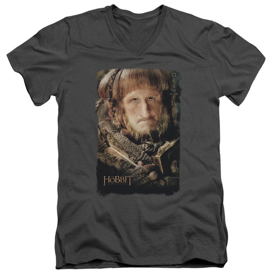 The Hobbit - Ori - Short Sleeve Adult V-neck - Charcoal T-shirt