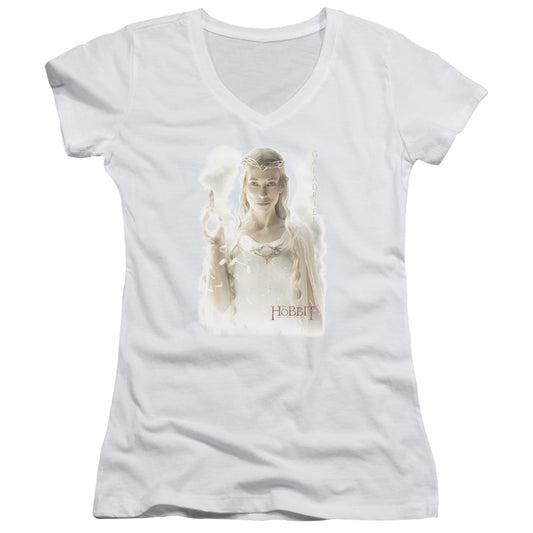 The Hobbit - Galadriel - Junior V-neck - White
