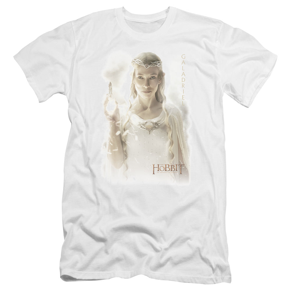 Hobbit - Galadriel-premuim Canvas Adult Slim Fit 30/1 - White