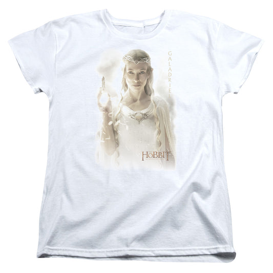 Hobbit - Galadriel - Short Sleeve Womens Tee - White T-shirt