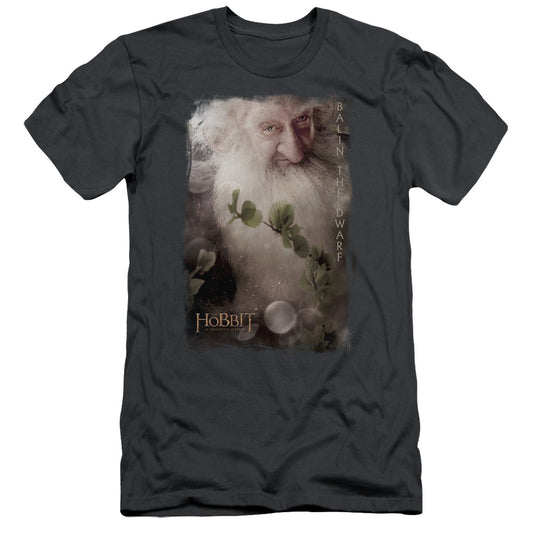 The Hobbit - Balin - Short Sleeve Adult 30/1 - Charcoal T-shirt