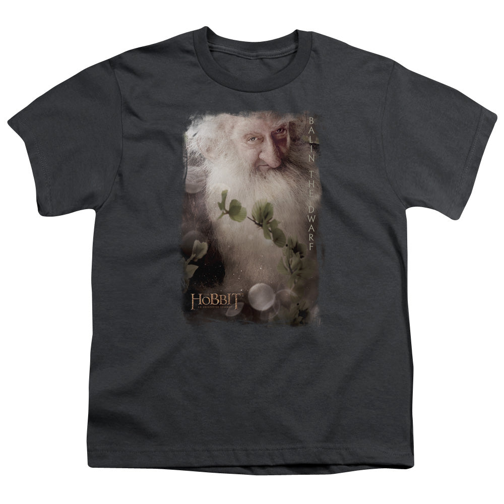 The Hobbit - Balin - Short Sleeve Youth 18/1 - Charcoal T-shirt