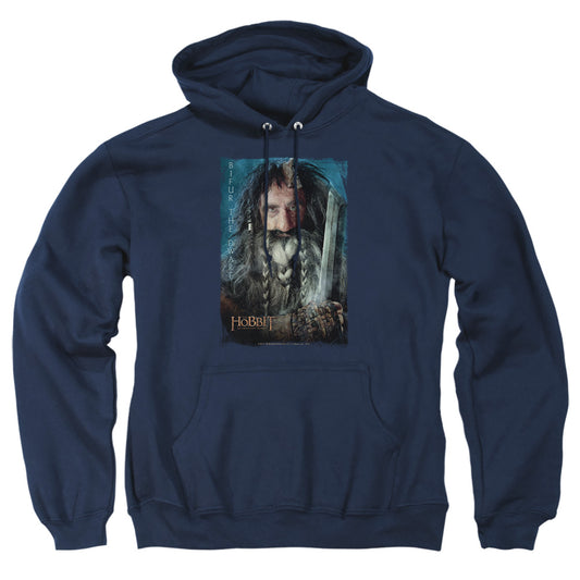 The Hobbit - Bifur - Adult Pull-over Hoodie - Navy
