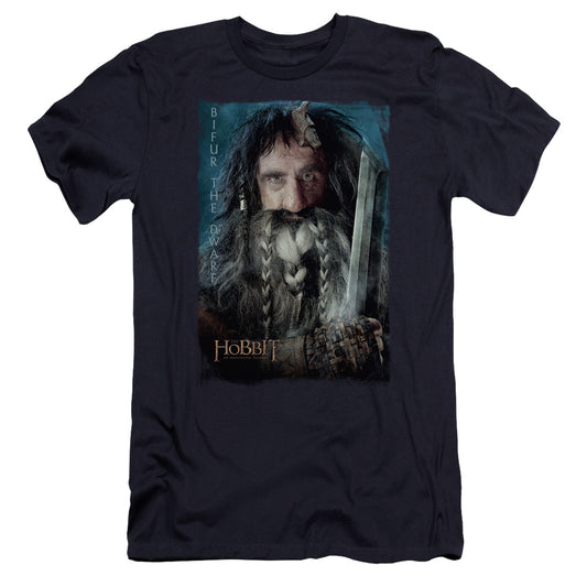 The Hobbit - Bifur-premuim Canvas Adult Slim Fit 30/1 - Navy