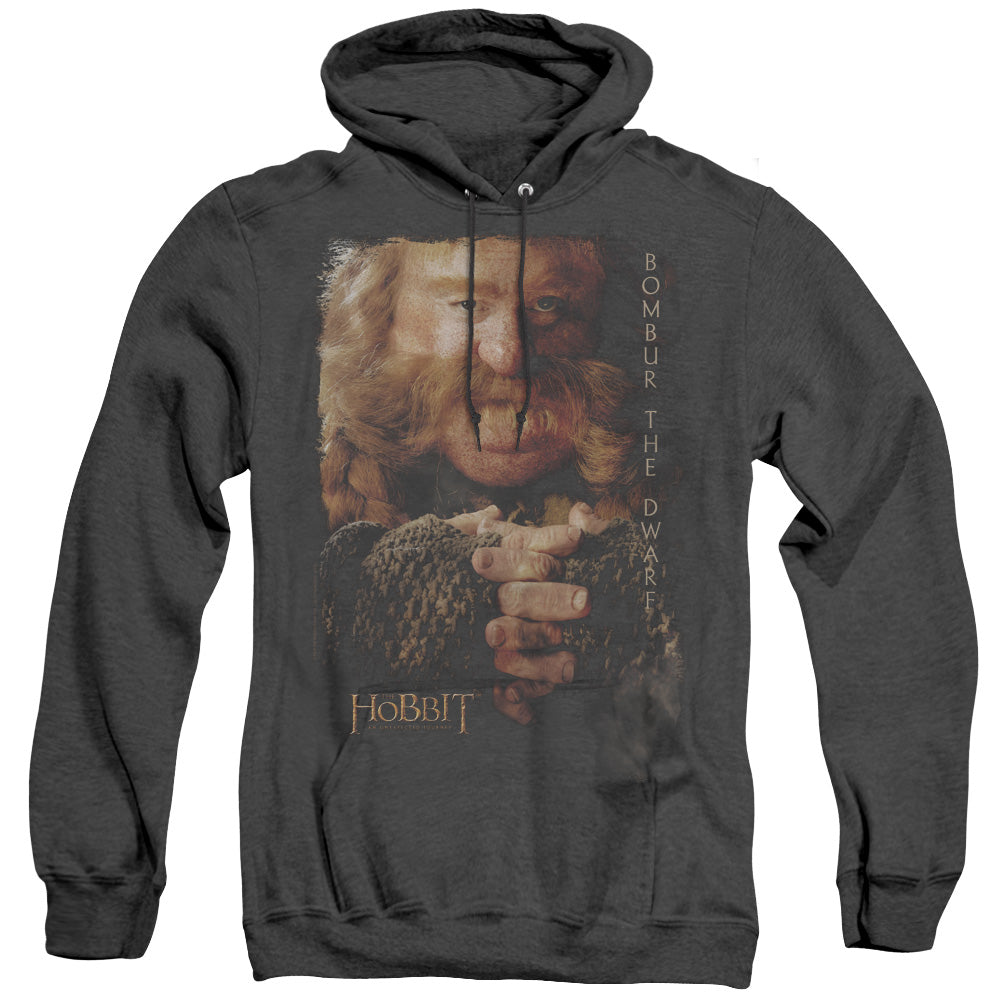 The Hobbit - Bombur - Adult Heather Hoodie - Black