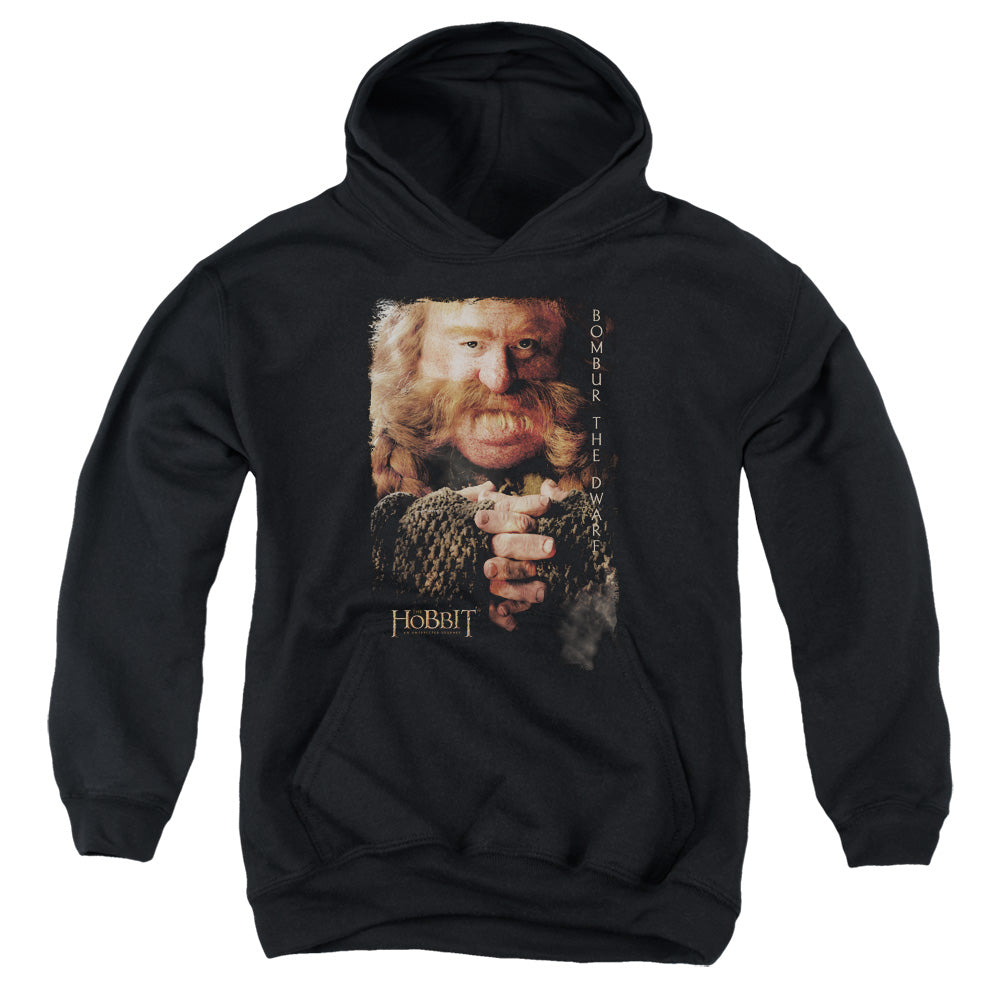 The Hobbit - Bombur - Youth Pull-over Hoodie - Black