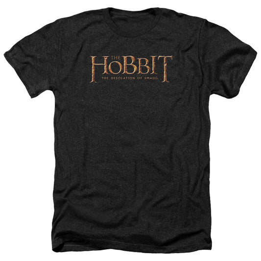 Hobbit - Logo - Adult Heather-black