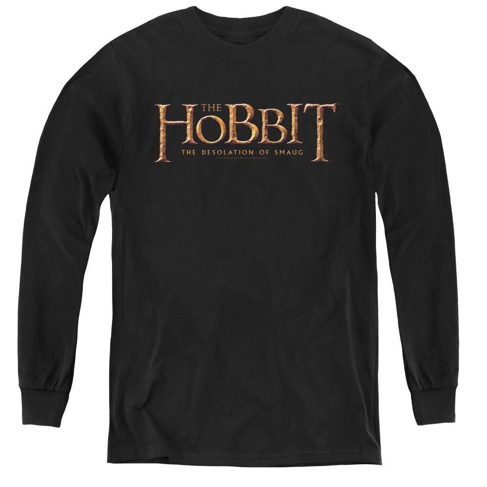 Hobbit - Logo - Youth Long Sleeve Tee - Black