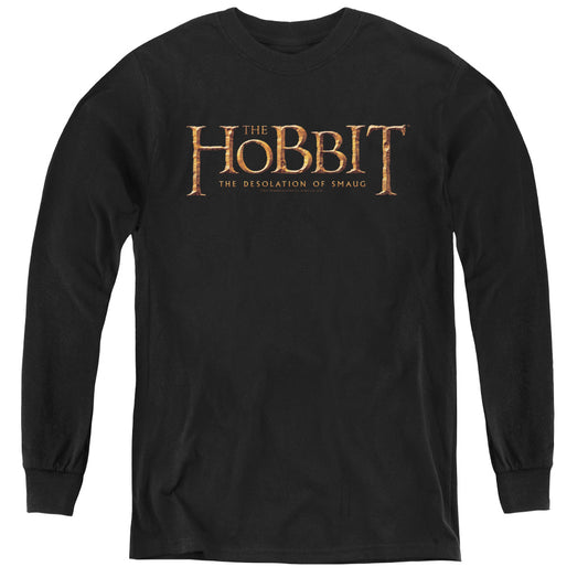 Hobbit - Logo - Youth Long Sleeve Tee - Black