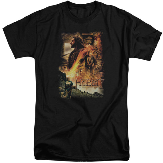 Hobbit - Golden Chamber - Short Sleeve Adult Tall - Black T-shirt