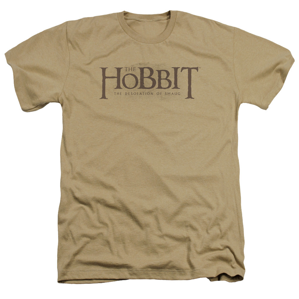 Hobbit - Textured Logo - Adult Heather - Sand