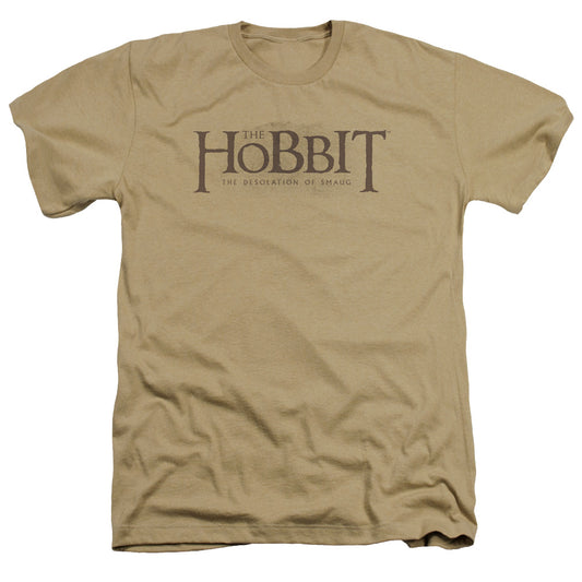 Hobbit - Textured Logo - Adult Heather - Sand