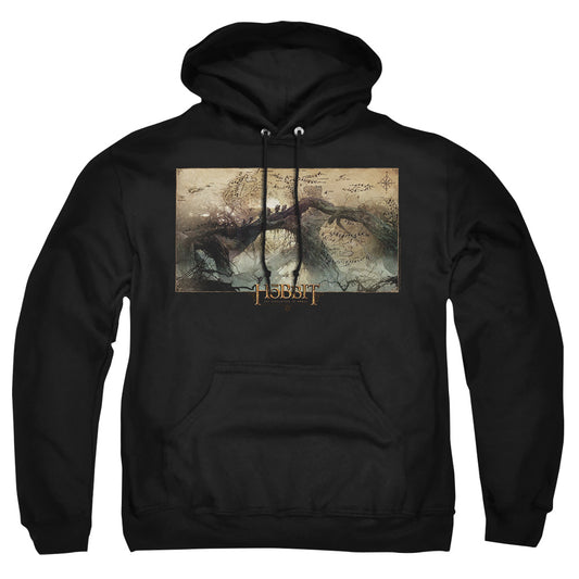Hobbit - Epic Journey - Adult Pull-over Hoodie - Black