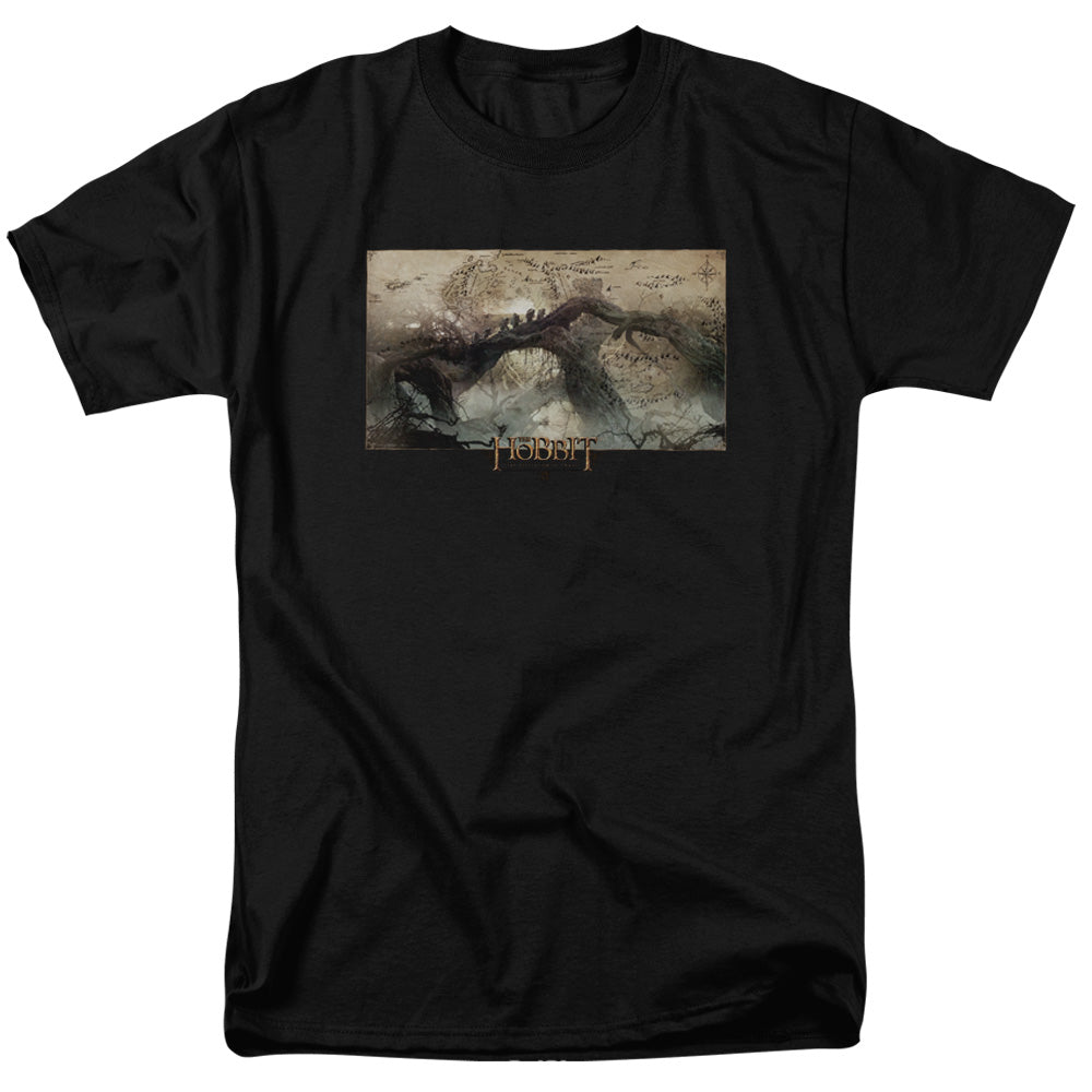 Hobbit - Epic Journey - Short Sleeve Adult 18/1 - Black T-shirt
