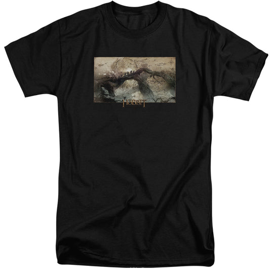 Hobbit - Epic Journey - Short Sleeve Adult Tall - Black T-shirt
