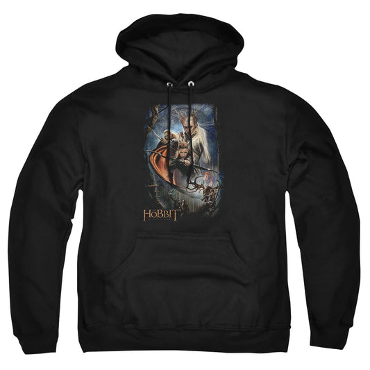 Hobbit - Thranduil's Realm - Adult Pull-over Hoodie - Black