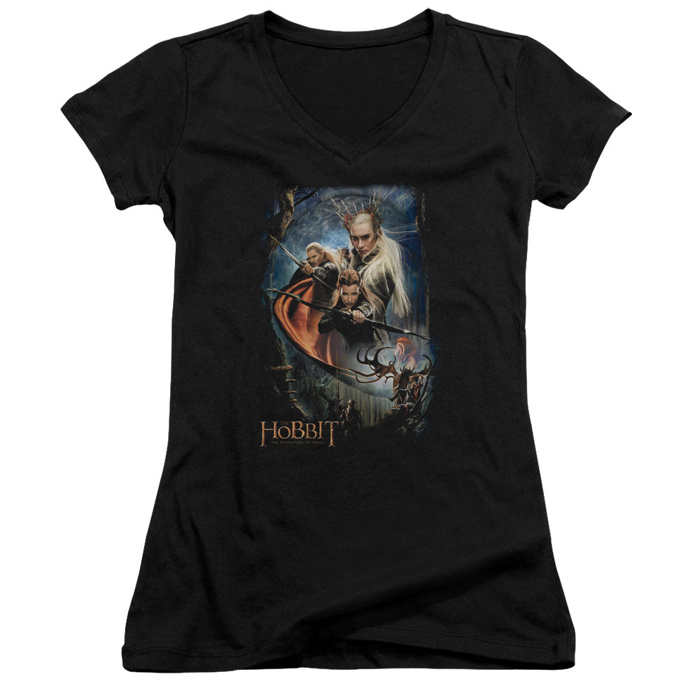Hobbit - Thranduils Realm-junior V-neck - Black