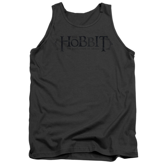 Hobbit - Ornate Logo - Adult Tank - Charcoal