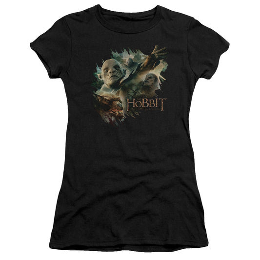 Hobbit - Baddies - Short Sleeve Junior Sheer - Black T-shirt