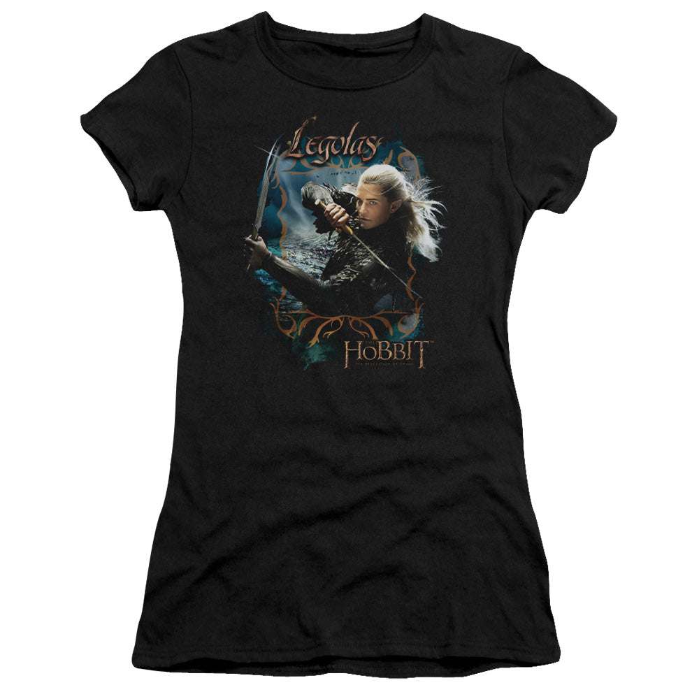 Hobbit - Knives - Short Sleeve Junior Sheer - Black T-shirt