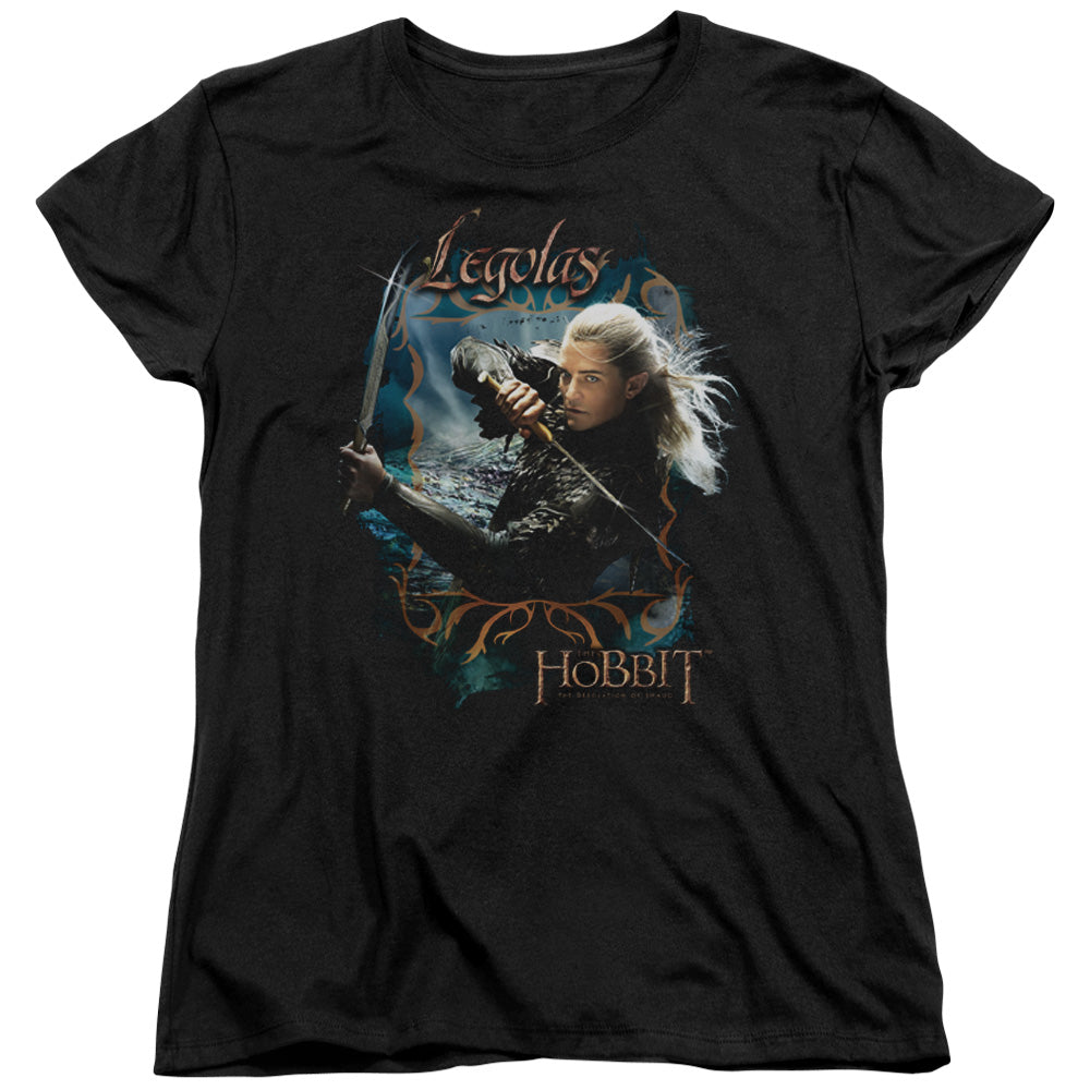 Hobbit - Knives - Short Sleeve Womens Tee - Black T-shirt