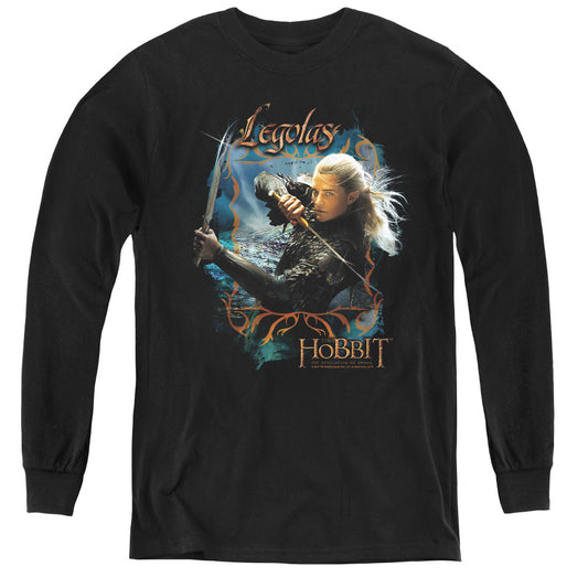 Hobbit - Knives - Youth Long Sleeve Tee - Black