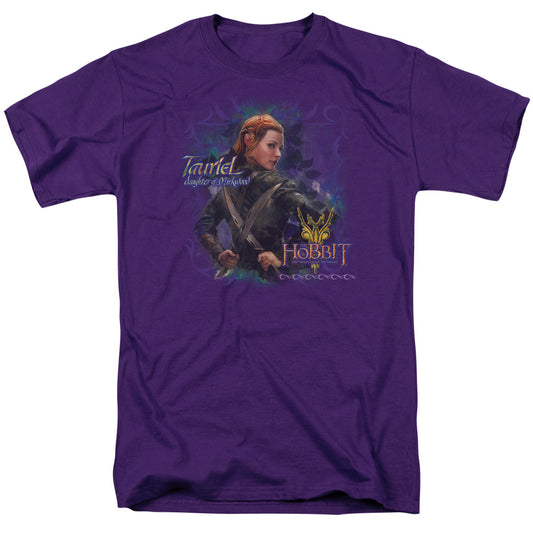 Hobbit - Daughter - Short Sleeve Adult 18/1 - Purple T-shirt