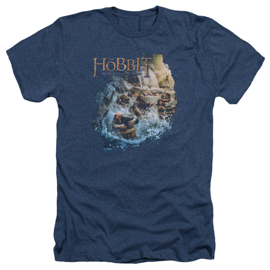 Hobbit - Barreling Down - Adult Heather - Navy