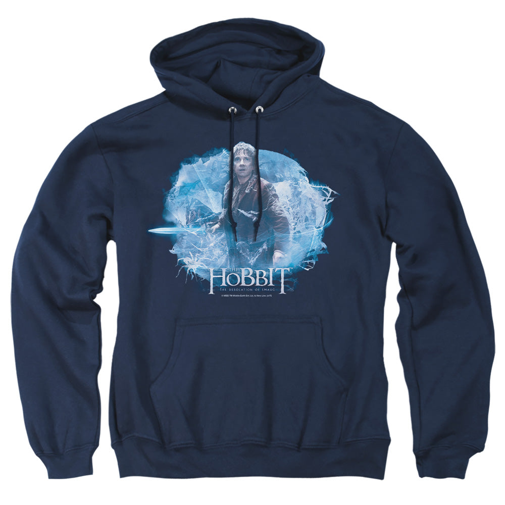 Hobbit - Tangled Web - Adult Pull-over Hoodie - Navy