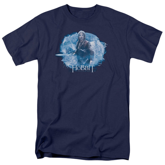 Hobbit - Tangled Web - Short Sleeve Adult 18/1 - Navy T-shirt