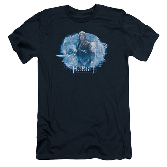 Hobbit - Tangled Web - Short Sleeve Adult 30/1 - Navy T-shirt