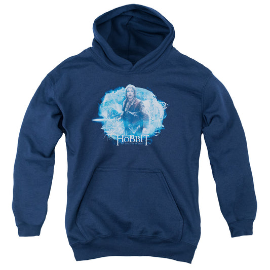 Hobbit - Tangled Web - Youth Pull-over Hoodie - Navy