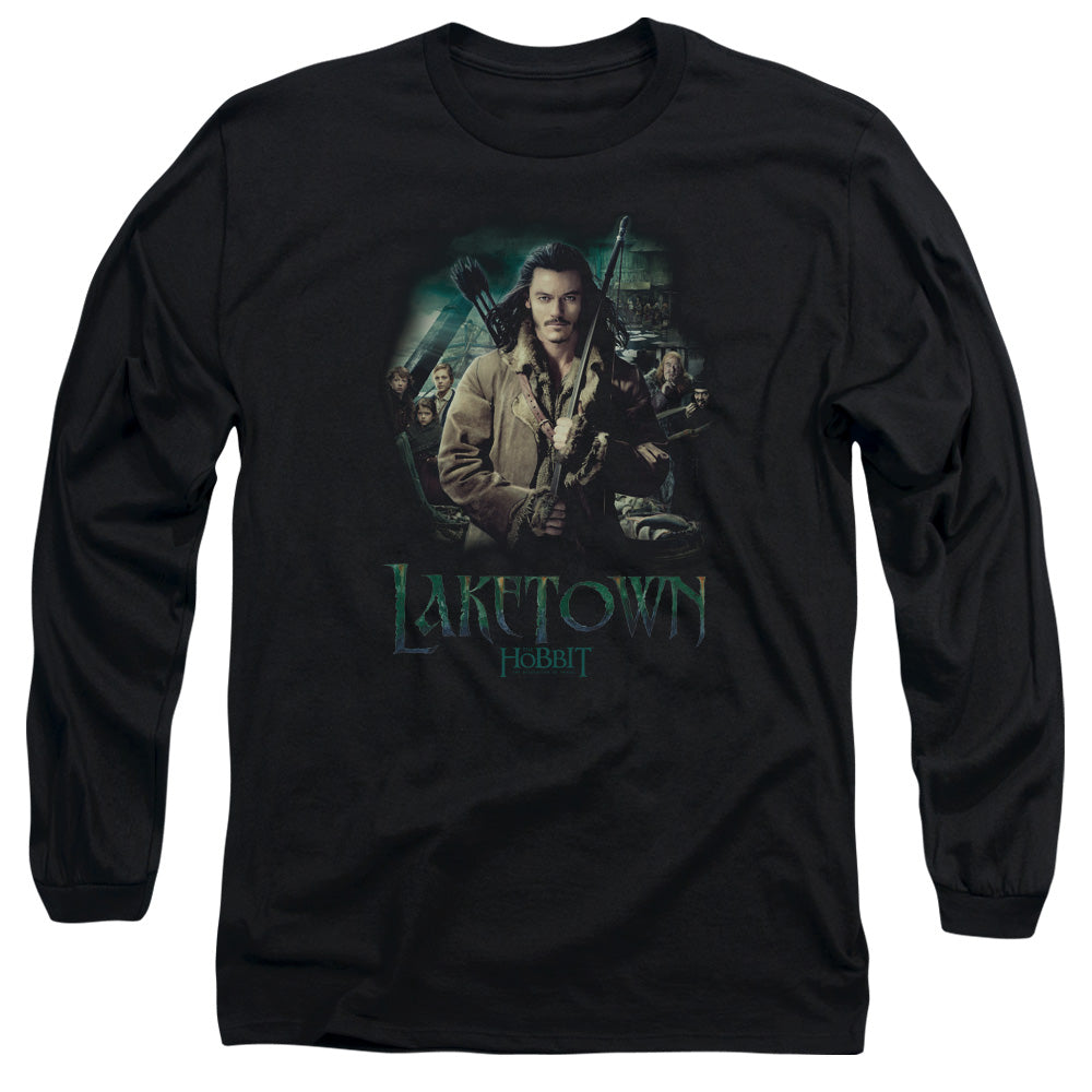 Hobbit - Protector - Long Sleeve Adult 18/1 - Black T-shirt