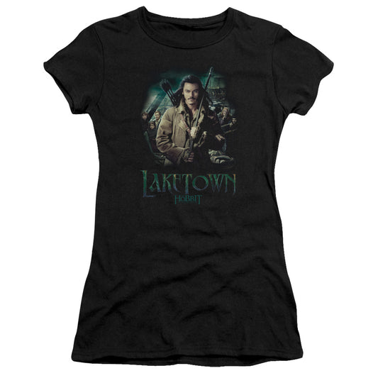 Hobbit - Protector - Short Sleeve Junior Sheer - Black T-shirt